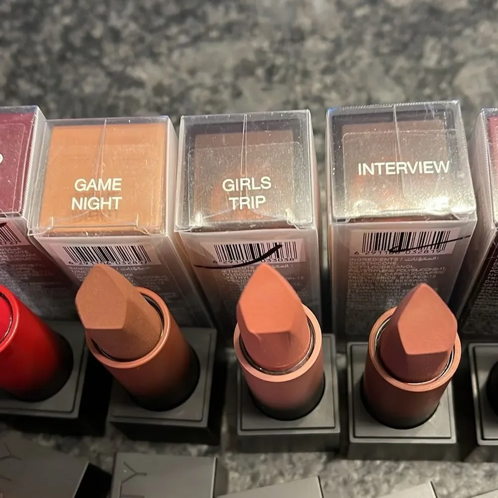 Huda Power Bullet Matte Lipstick gorgeous colors, pick from 10 available shades